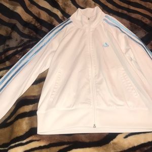 Adidas white sweater